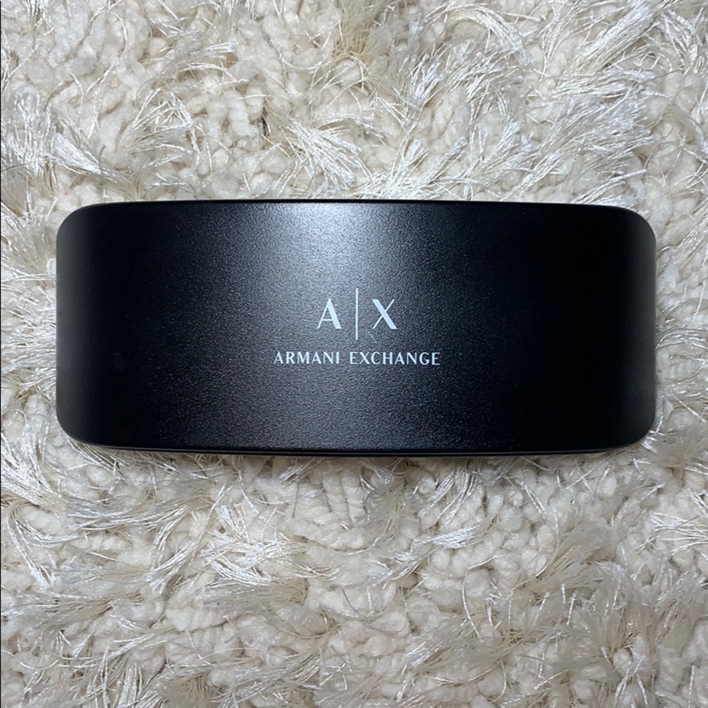 Armani exchange glasses case